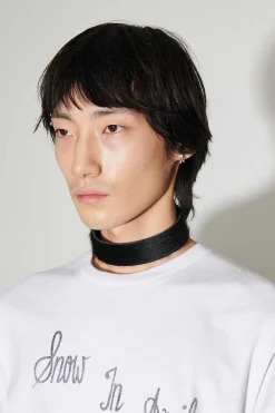 Smycke|Our Legacy 3 Cm Choker Black Hair On Hide