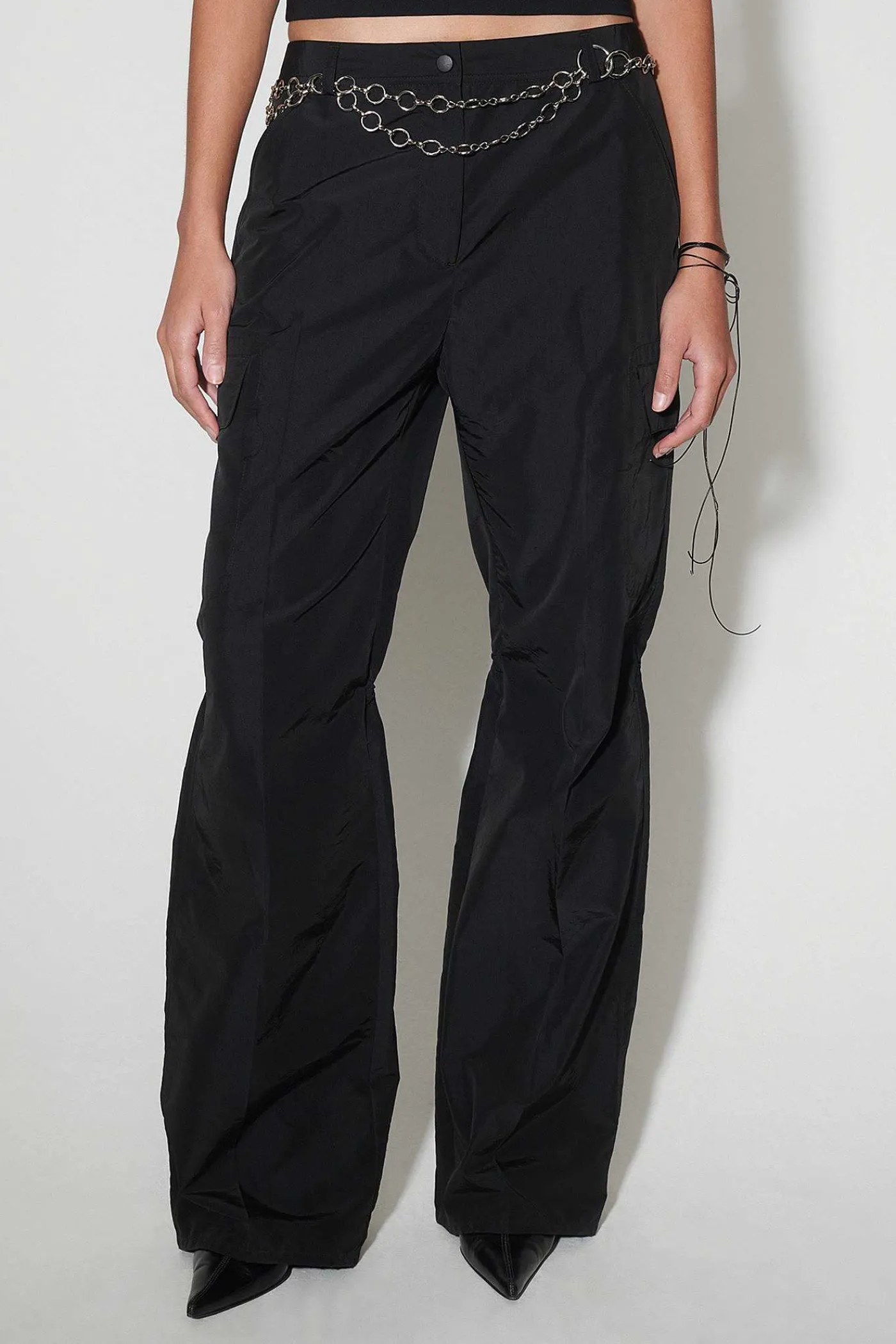 Byxor|Our Legacy Alloy Byxa Black Grace Nylon
