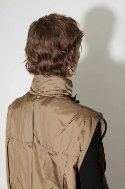 Ytterkläder|Our Legacy Andas Ut Puffa Vest Cavalry Olive Aero Nylon