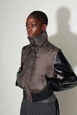Ytterkläder|Our Legacy April Puffa Oxidized Grey Aero Nylon