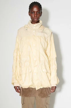 Ytterkläder|Our Legacy Avgas Puffa Cream Gummerad Nylon