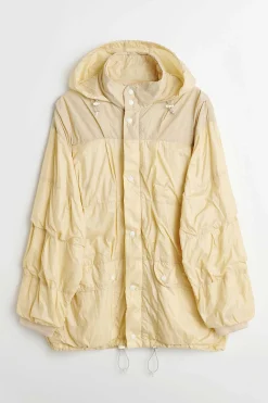 Ytterkläder|Our Legacy Avgas Puffa Cream Gummerad Nylon