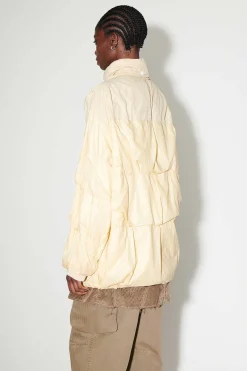 Ytterkläder|Our Legacy Avgas Puffa Cream Gummerad Nylon