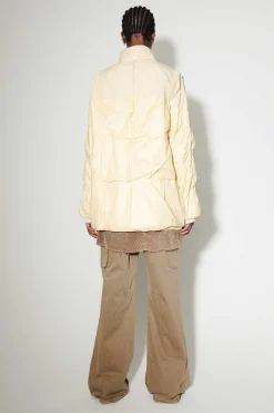 Ytterkläder|Our Legacy Avgas Puffa Cream Gummerad Nylon