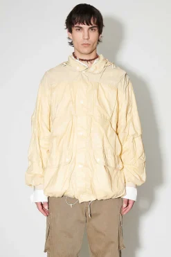 Ytterkläder|Our Legacy Avgas Puffa Cream Gummerad Nylon