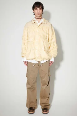 Ytterkläder|Our Legacy Avgas Puffa Cream Gummerad Nylon