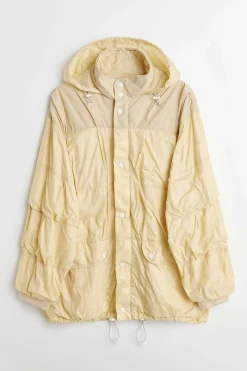 Ytterkläder|Our Legacy Avgas Puffa Cream Gummerad Nylon