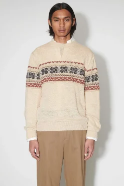 Stickat|Our Legacy Base Rundhalsad Snow Fairisle Hampa