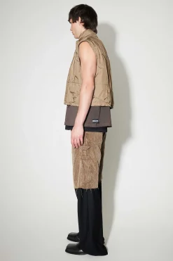 Ytterkläder|Our Legacy Beskuren Exhale Puffa Vest Cavalry Olive Aero Nylon