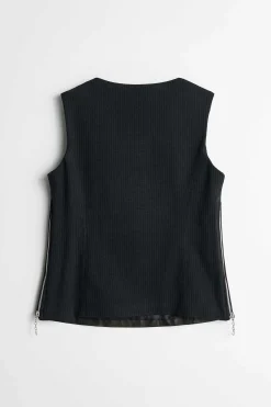 Läder|Our Legacy Biker Top Smidigt Svart Läder