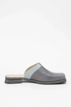 Mulor|Our Legacy Blunt Mule Deep Sky Blue Läder