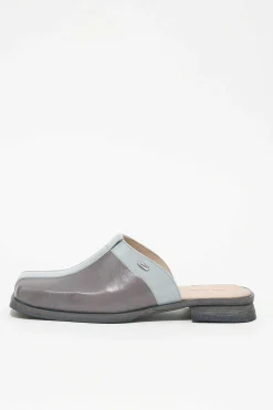 Mulor|Our Legacy Blunt Mule Deep Sky Blue Läder