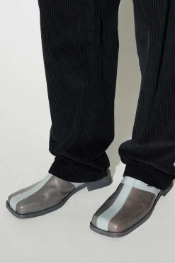 Mulor|Our Legacy Blunt Mule Deep Sky Blue Läder