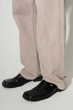 Mulor|Our Legacy Blunt Mule Top Fargat Svart Läder