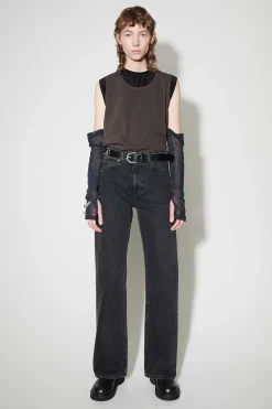 Jeans|Our Legacy Boot Cut Washed Black Denim