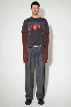 Jersey|Our Legacy Box T-Shirt Rod Smak Av Hander Print