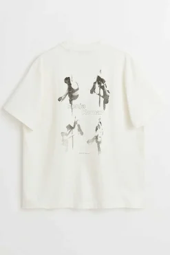 Jersey|Our Legacy Box T-Shirt Ronja Print Vit