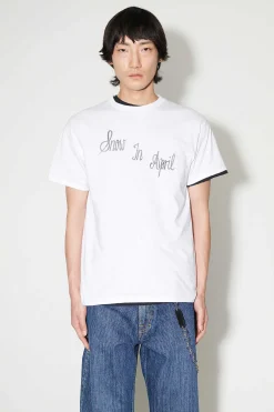 Jersey|Our Legacy Box T-Shirt Ronja Print Vit