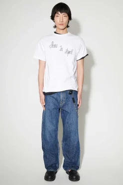 Jersey|Our Legacy Box T-Shirt Ronja Print Vit
