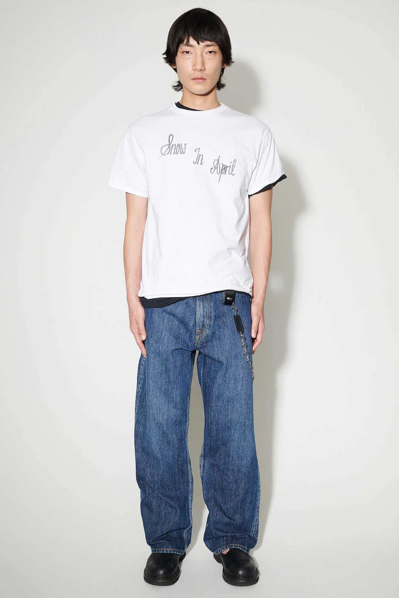 Jersey|Our Legacy Box T-Shirt Ronja Print Vit