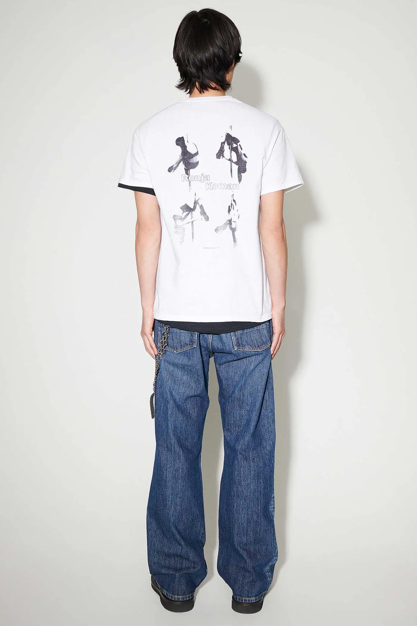 Jersey|Our Legacy Box T-Shirt Ronja Print Vit