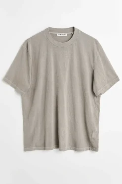 Jersey|Our Legacy Box T-Shirt Sliten Gra Legacy Jersey