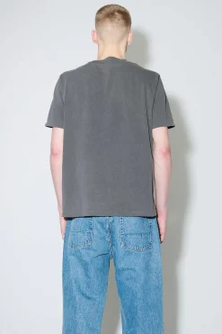 Jersey|Our Legacy Box T-Shirt Sliten Svart Legacy Jersey