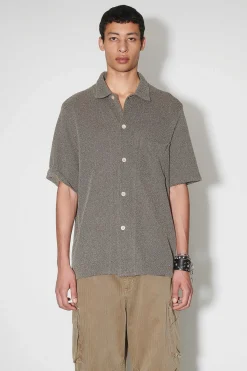 Skjorttyg|Our Legacy Boxskjorta Kortarmad Muck Boucle