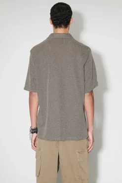 Skjorttyg|Our Legacy Boxskjorta Kortarmad Muck Boucle