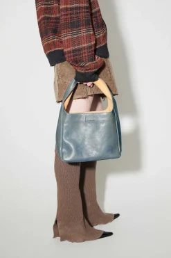 Pasar|Our Legacy Brick Bag Deep Sky Leather