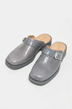 Mulor|Our Legacy Camion Mule Deep Sky Läder