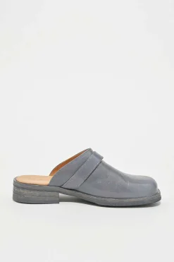 Mulor|Our Legacy Camion Mule Deep Sky Läder