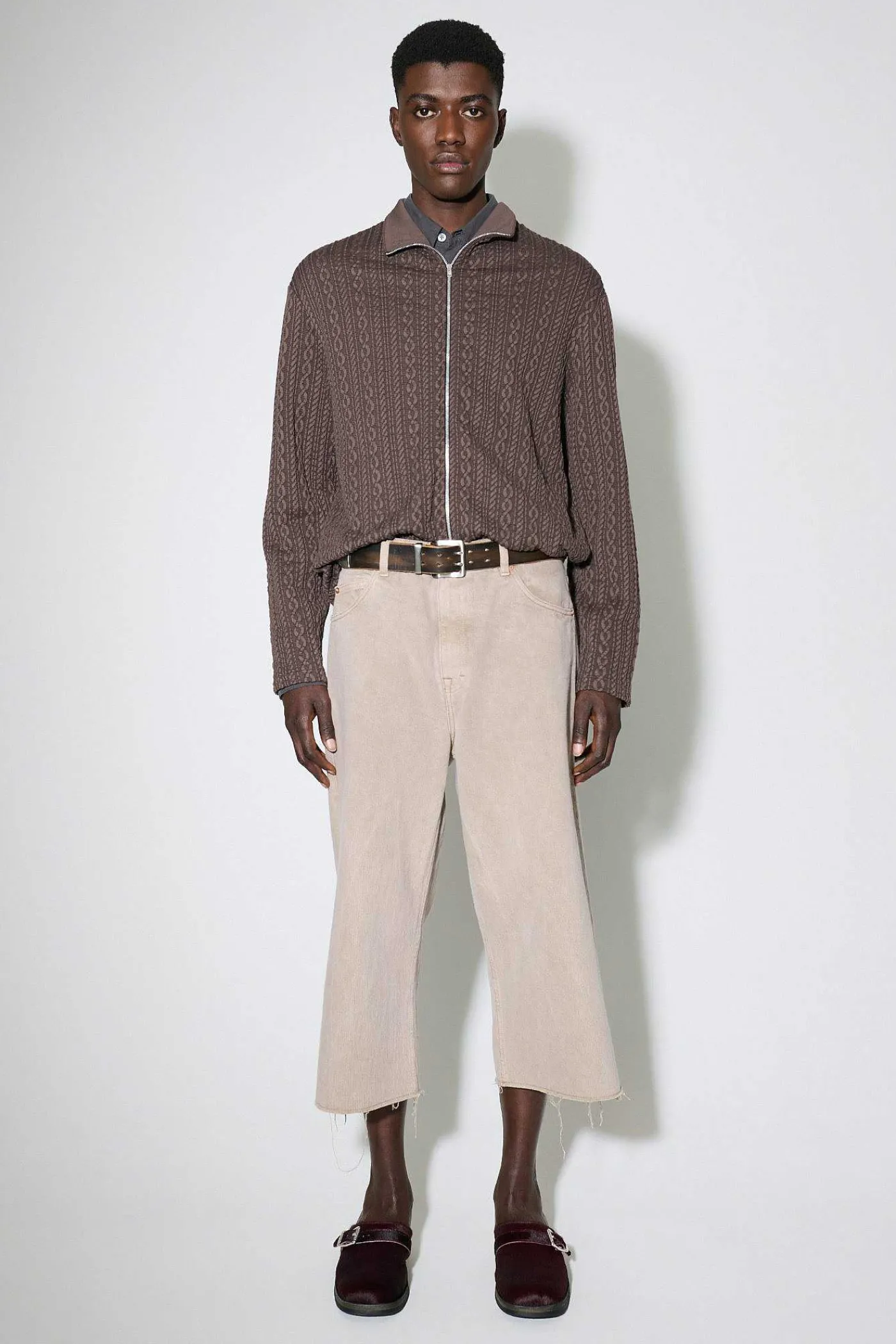 Jeans|Our Legacy Capri Cut Pink Cast Chain Twill