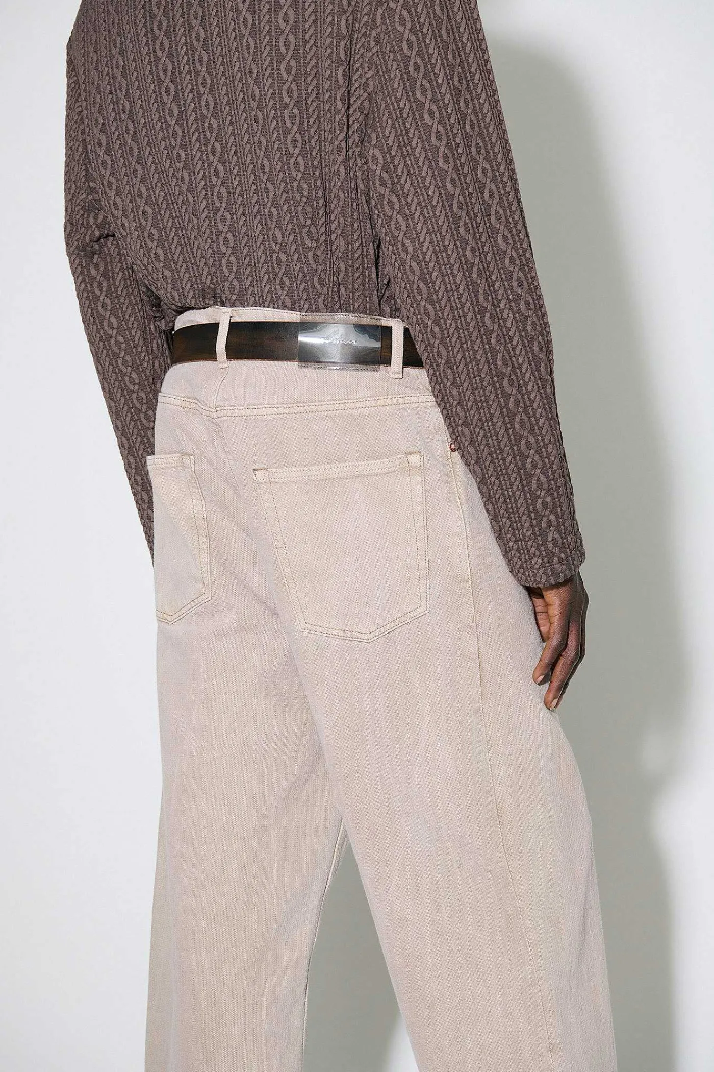 Jeans|Our Legacy Capri Cut Pink Cast Chain Twill