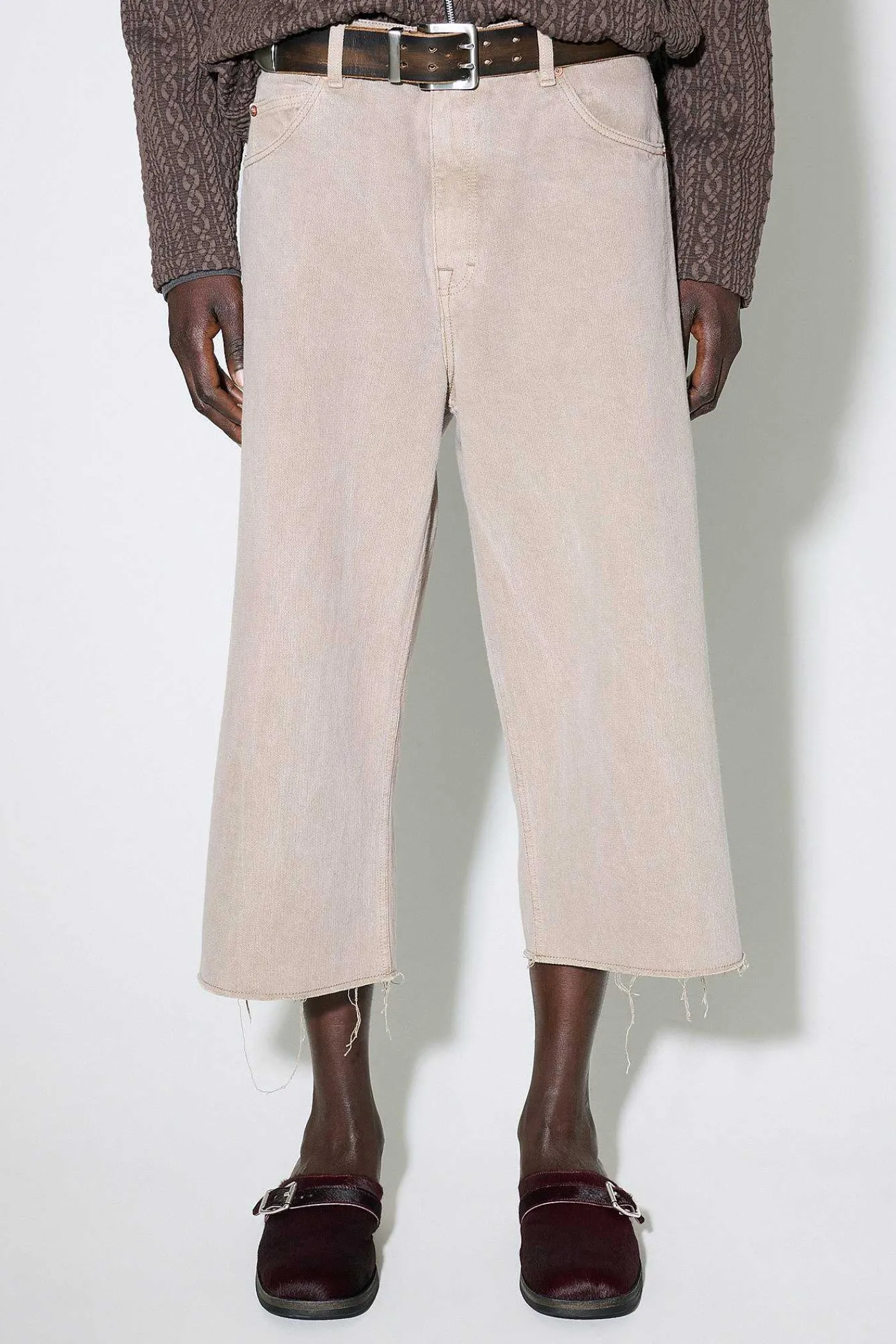 Jeans|Our Legacy Capri Cut Pink Cast Chain Twill