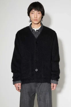 Stickat|Our Legacy Cardigan Black Mohair