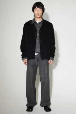 Stickat|Our Legacy Cardigan Black Mohair