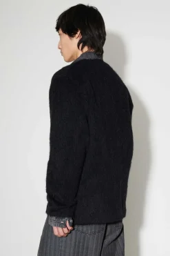 Stickat|Our Legacy Cardigan Black Mohair