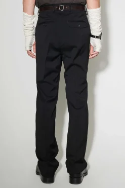 Byxor|Our Legacy Chino 22 Black Worsted Wool