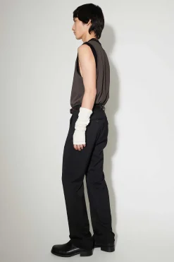 Byxor|Our Legacy Chino 22 Black Worsted Wool