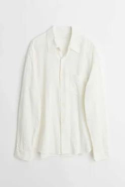 Skjorttyg|Our Legacy Coco Skjorta Off White Air Cotton