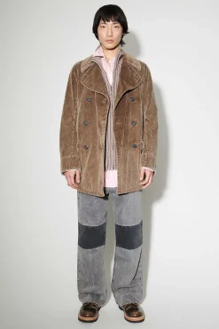 Ytterkläder|Our Legacy Cropped Biker Trench Brun Enzymsnore