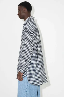 Skjorttyg|Our Legacy Darling Shirt Svart/Vit Bordsduk Rut