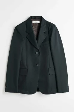 Passning|Our Legacy Dart Blazer Deluxe Black Exquisite Weave