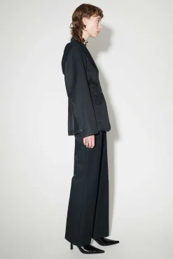 Passning|Our Legacy Dart Blazer Deluxe Black Exquisite Weave