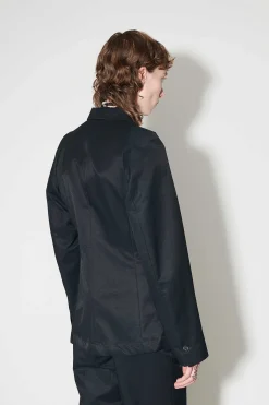 Passning|Our Legacy Dart Blazer Deluxe Black Exquisite Weave