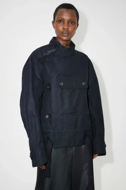 Ytterkläder|Our Legacy Dispatch Jacka Black Highland Cotton