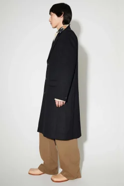 Ytterkläder|Our Legacy Dolphin Coat Svart Heavy Melton