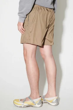 Shorts|Our Legacy Drape Tech Trunks Cavalry Olive Aero Nylon