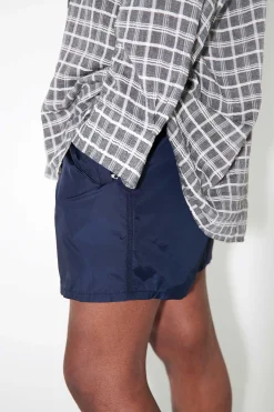 Shorts|Our Legacy Drape Tech Trunks Dark Navy